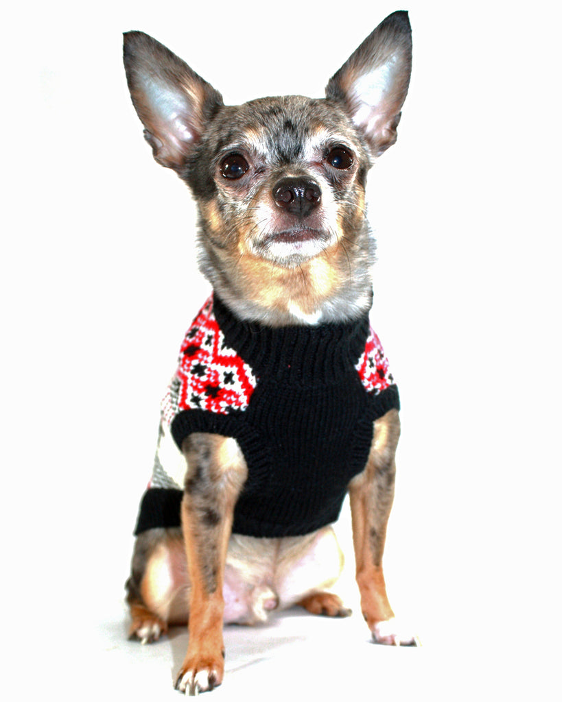 Winnipeg Jets NHL V-Neck Dog Sweater