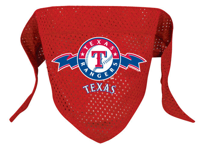 Texas Rangers Dog Bandana - Barking Bad