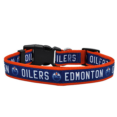 Edmonton Oilers Dog Collar