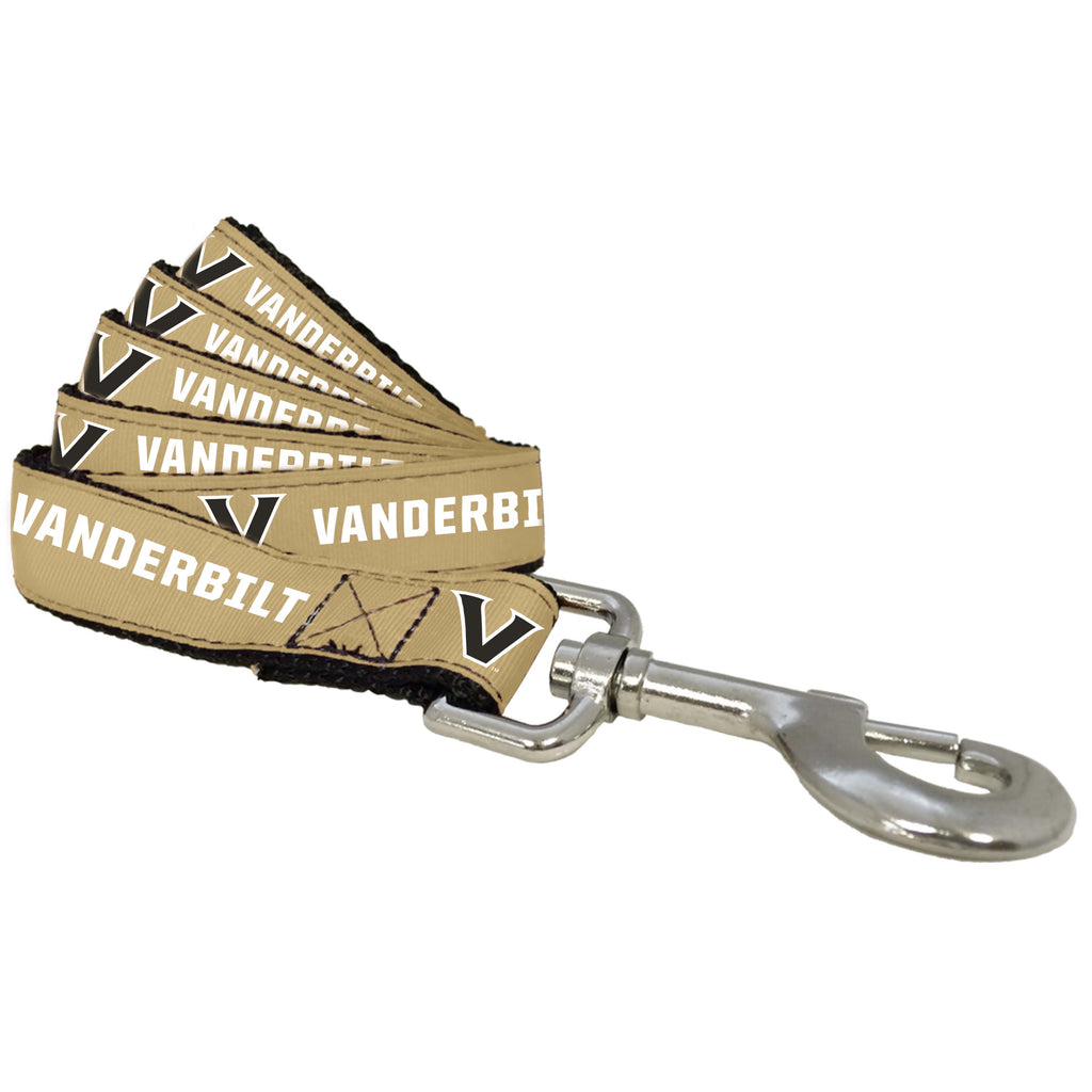 Vanderbilt Commodores Premium Dog Leash