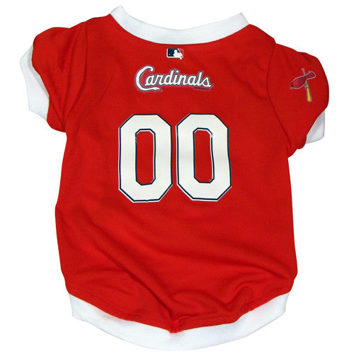 St louis best sale cardinals dog jersey