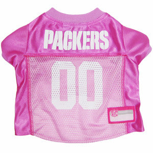 Green Bay Packers Pink Dog Jersey – Athletic Pets