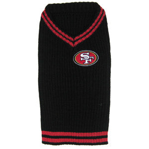 San Francisco 49ers Dog Sweater – Athletic Pets