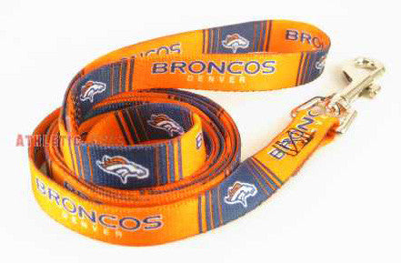 1/2 Denver Broncos Dog Collar, Leash, or Harness