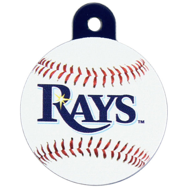 Tampa Bay Rays Round Baseball Dog ID Tag – Athletic Pets